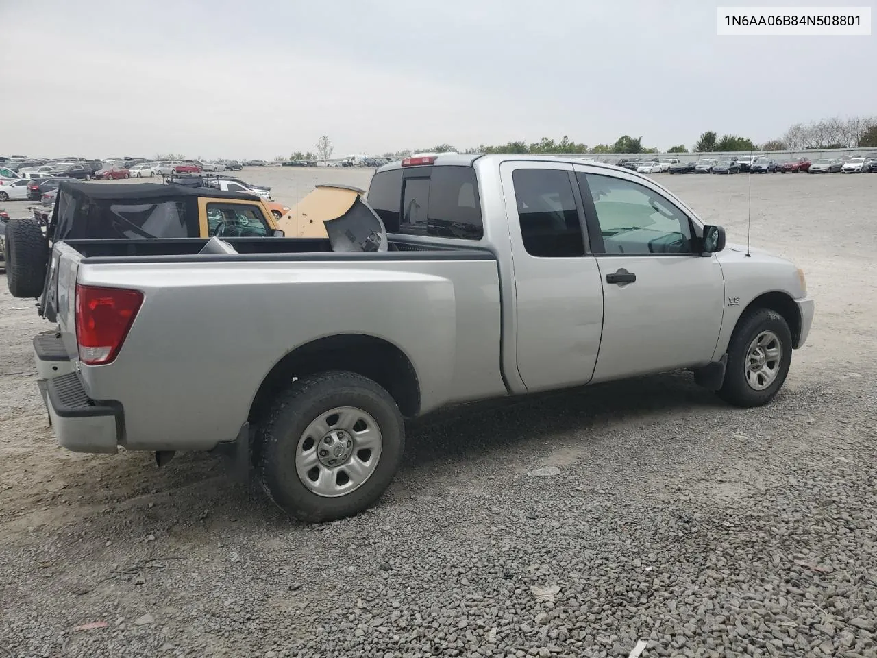 2004 Nissan Titan Xe VIN: 1N6AA06B84N508801 Lot: 71203534