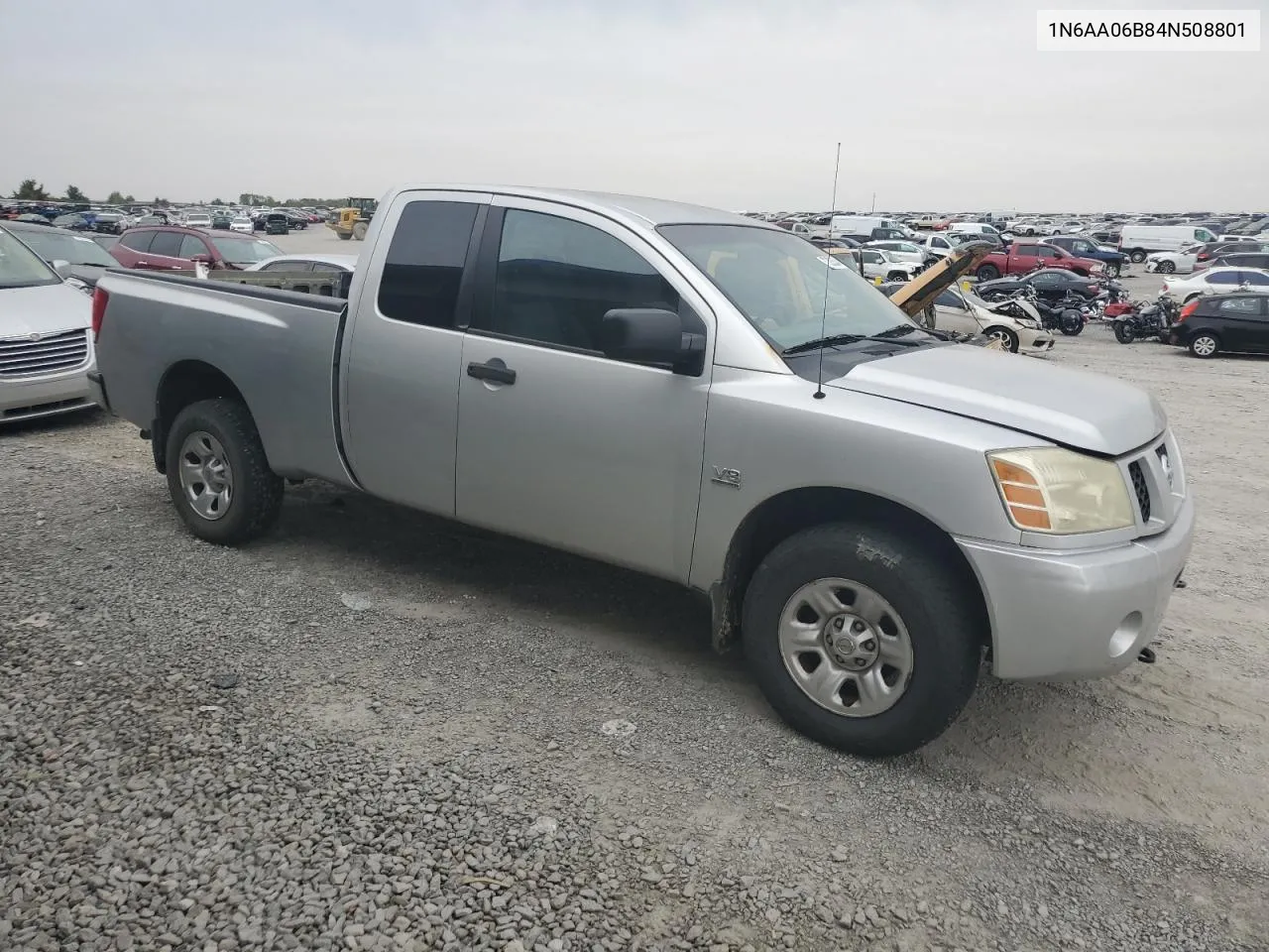 2004 Nissan Titan Xe VIN: 1N6AA06B84N508801 Lot: 71203534