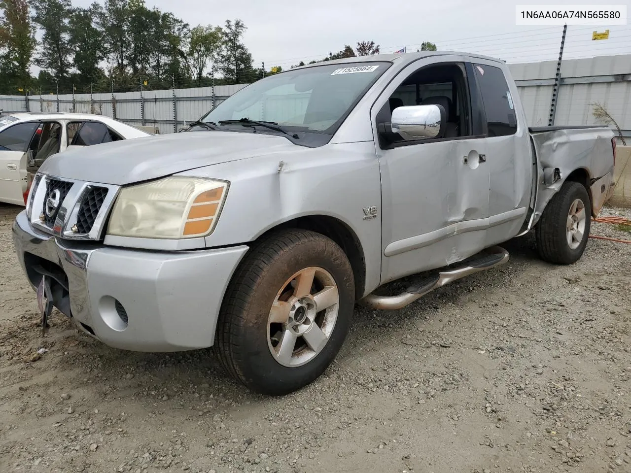 2004 Nissan Titan Xe VIN: 1N6AA06A74N565580 Lot: 71525664