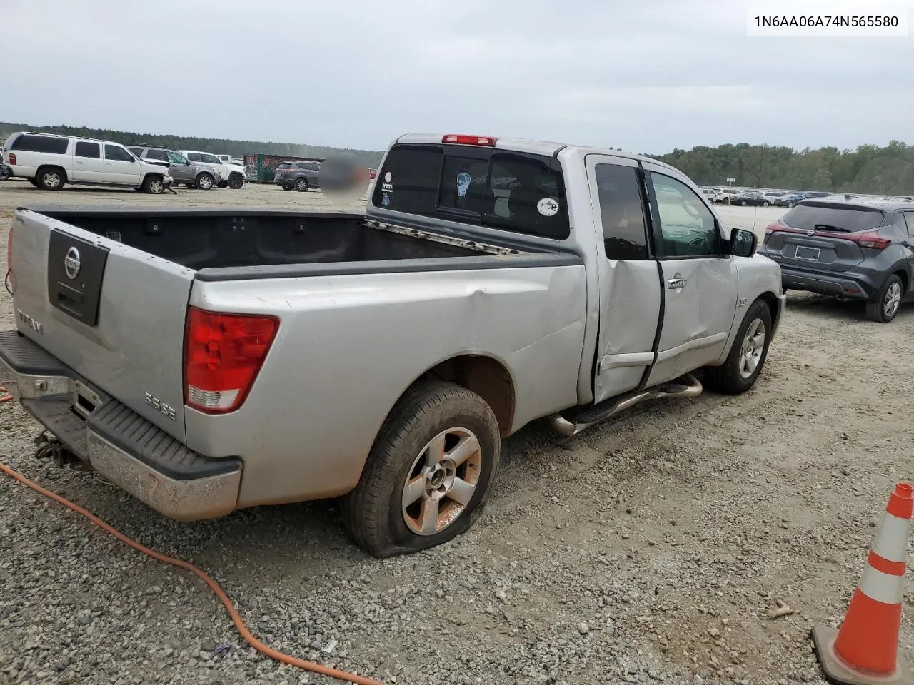 2004 Nissan Titan Xe VIN: 1N6AA06A74N565580 Lot: 71525664