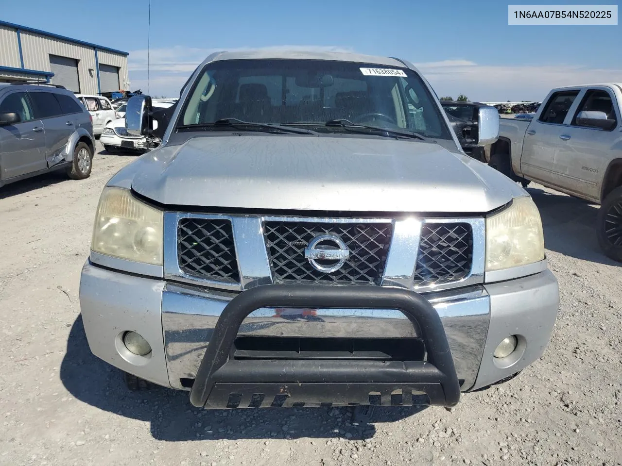 2004 Nissan Titan Xe VIN: 1N6AA07B54N520225 Lot: 71638054