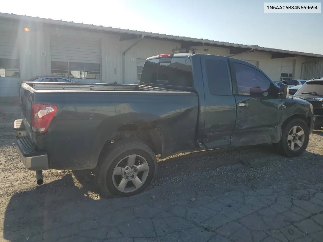 2004 Nissan Titan Xe VIN: 1N6AA06B84N569694 Lot: 71791064