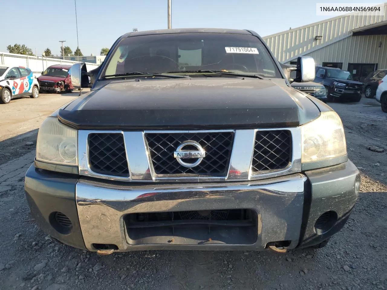 2004 Nissan Titan Xe VIN: 1N6AA06B84N569694 Lot: 71791064