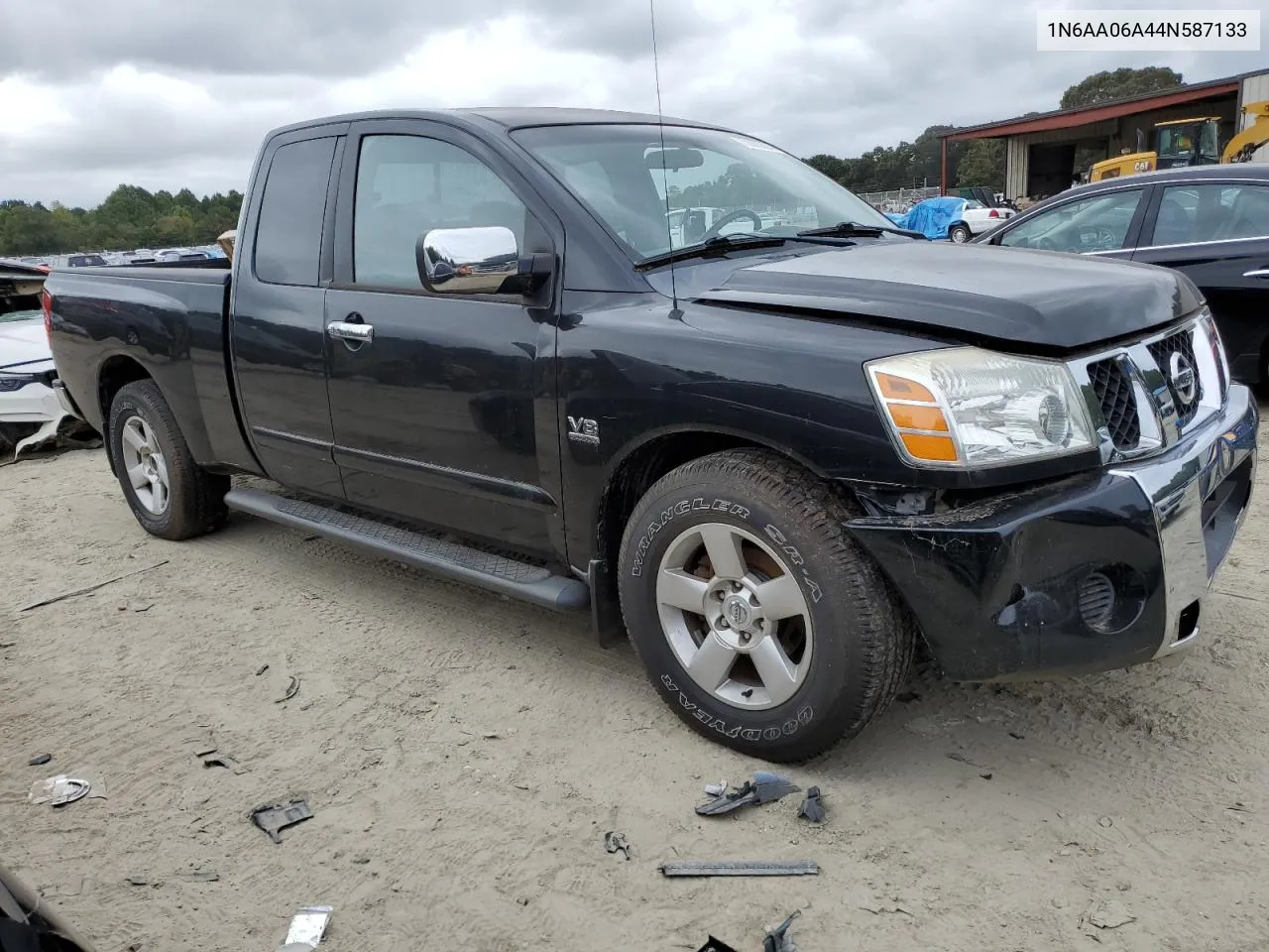 2004 Nissan Titan Xe VIN: 1N6AA06A44N587133 Lot: 72800384