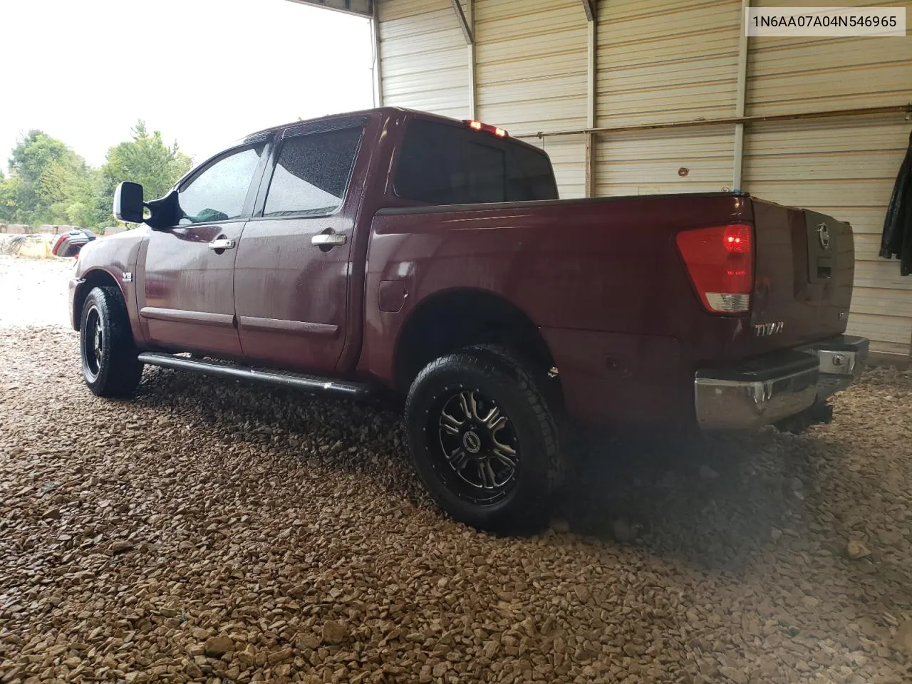 2004 Nissan Titan Xe VIN: 1N6AA07A04N546965 Lot: 73218474