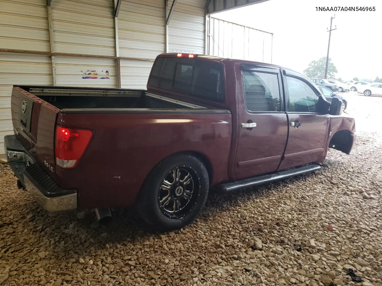 2004 Nissan Titan Xe VIN: 1N6AA07A04N546965 Lot: 73218474