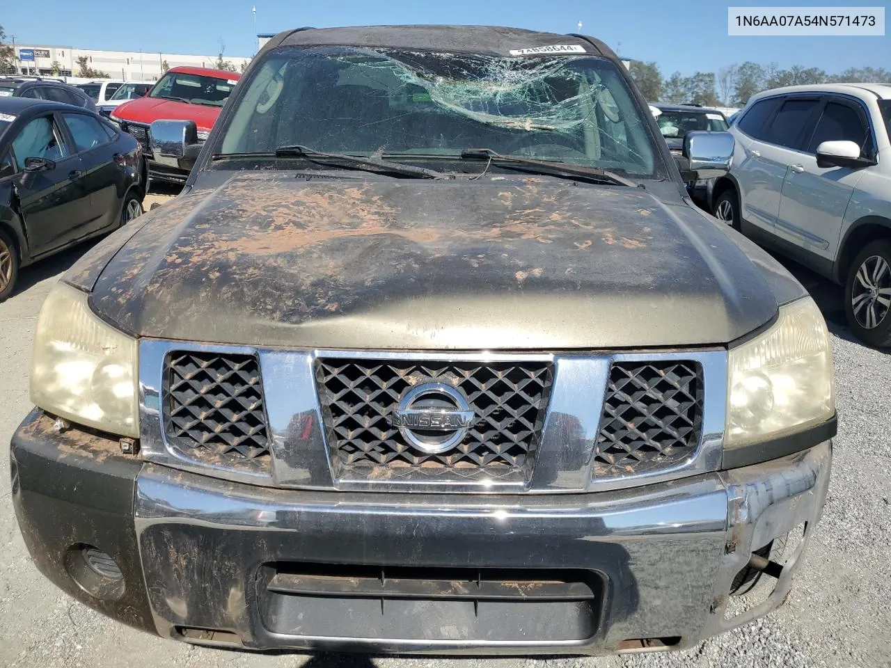 2004 Nissan Titan Xe VIN: 1N6AA07A54N571473 Lot: 74858644