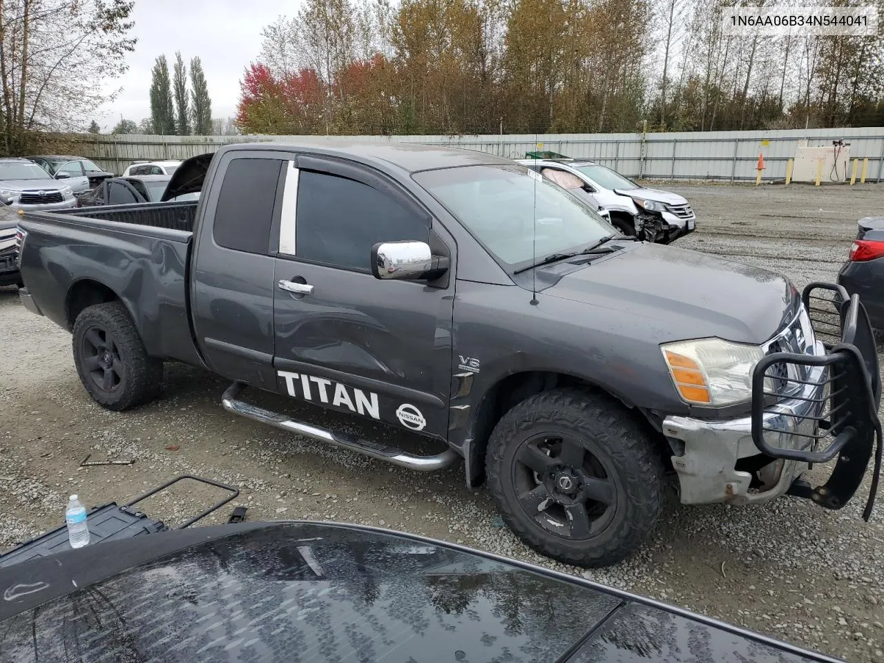 2004 Nissan Titan Xe VIN: 1N6AA06B34N544041 Lot: 75776924