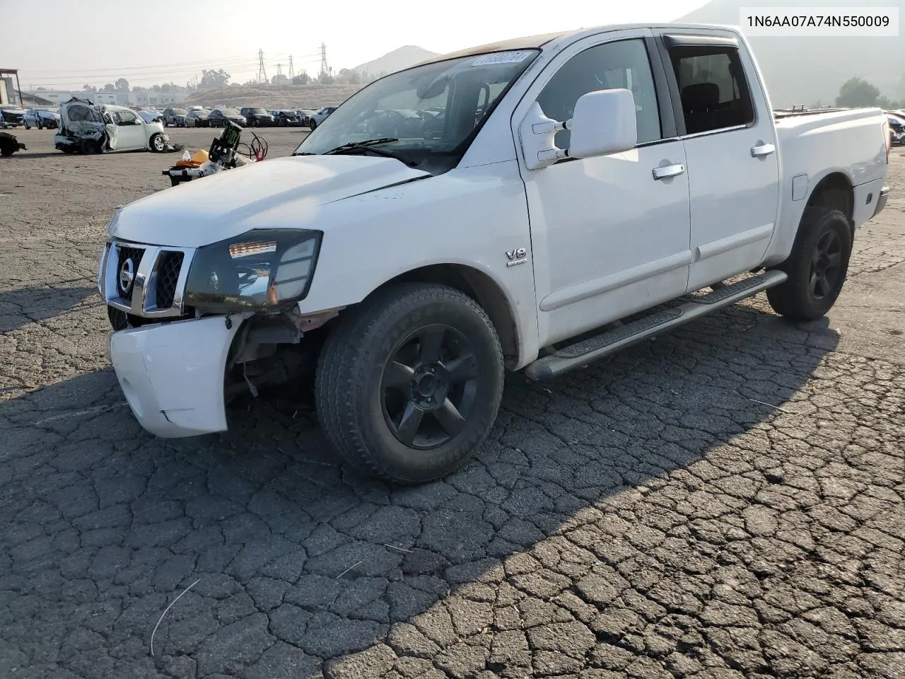 2004 Nissan Titan Xe VIN: 1N6AA07A74N550009 Lot: 76500784