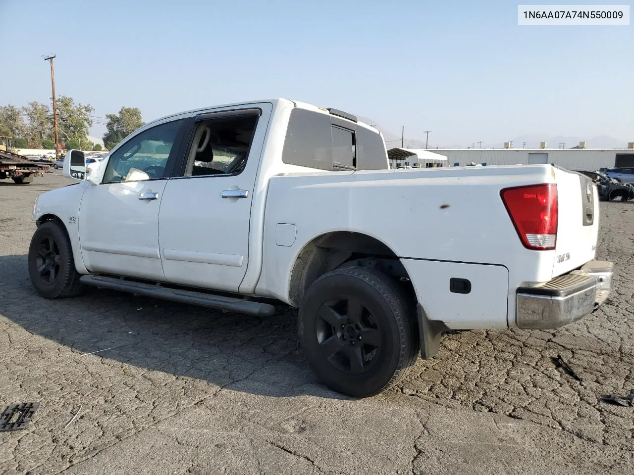 2004 Nissan Titan Xe VIN: 1N6AA07A74N550009 Lot: 76500784