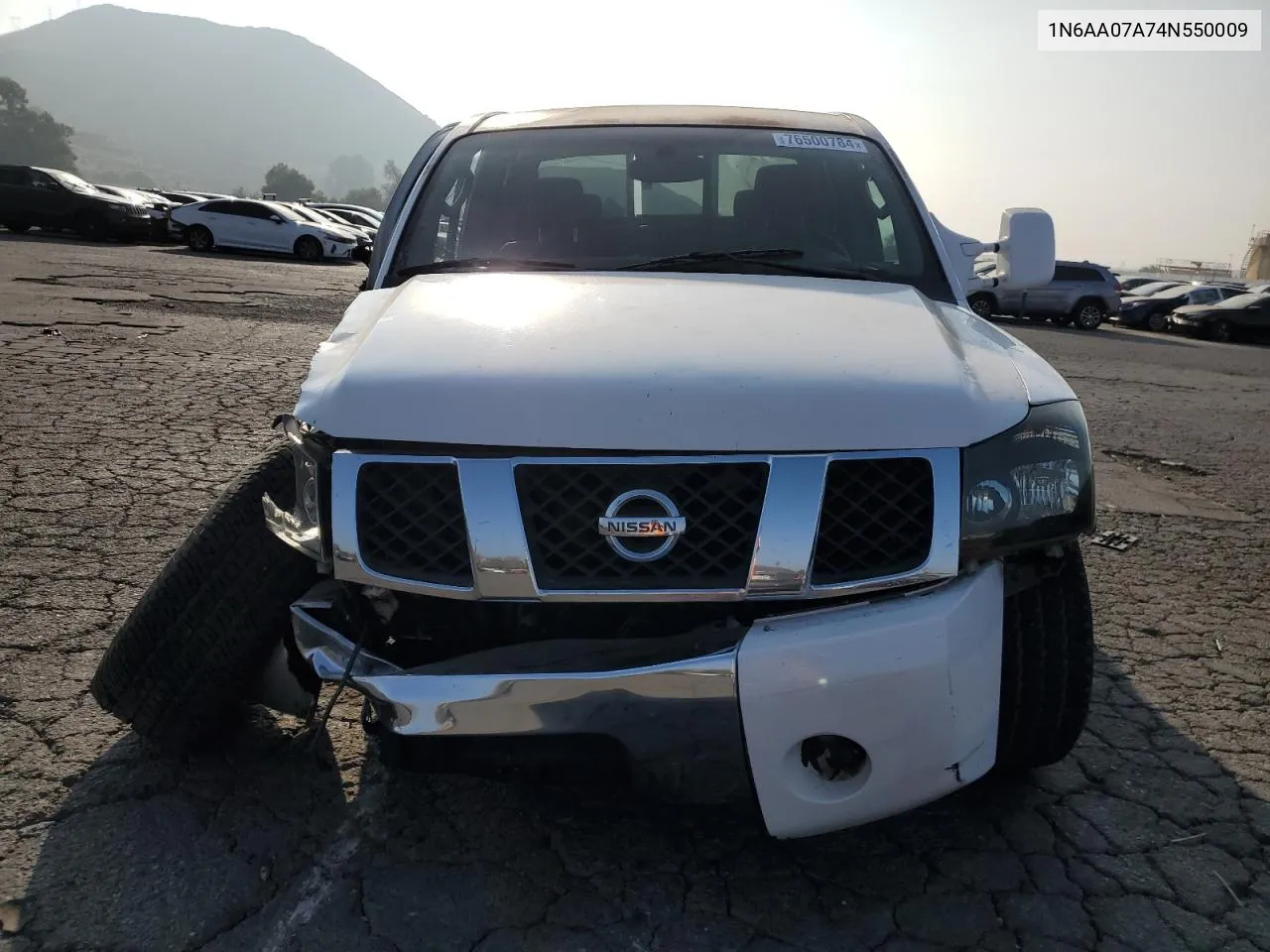 2004 Nissan Titan Xe VIN: 1N6AA07A74N550009 Lot: 76500784