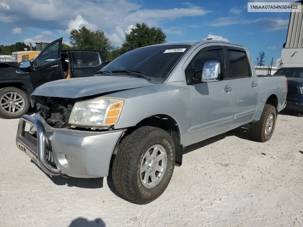 2004 Nissan Titan Xe VIN: 1N6AA07A54N504422 Lot: 77775284