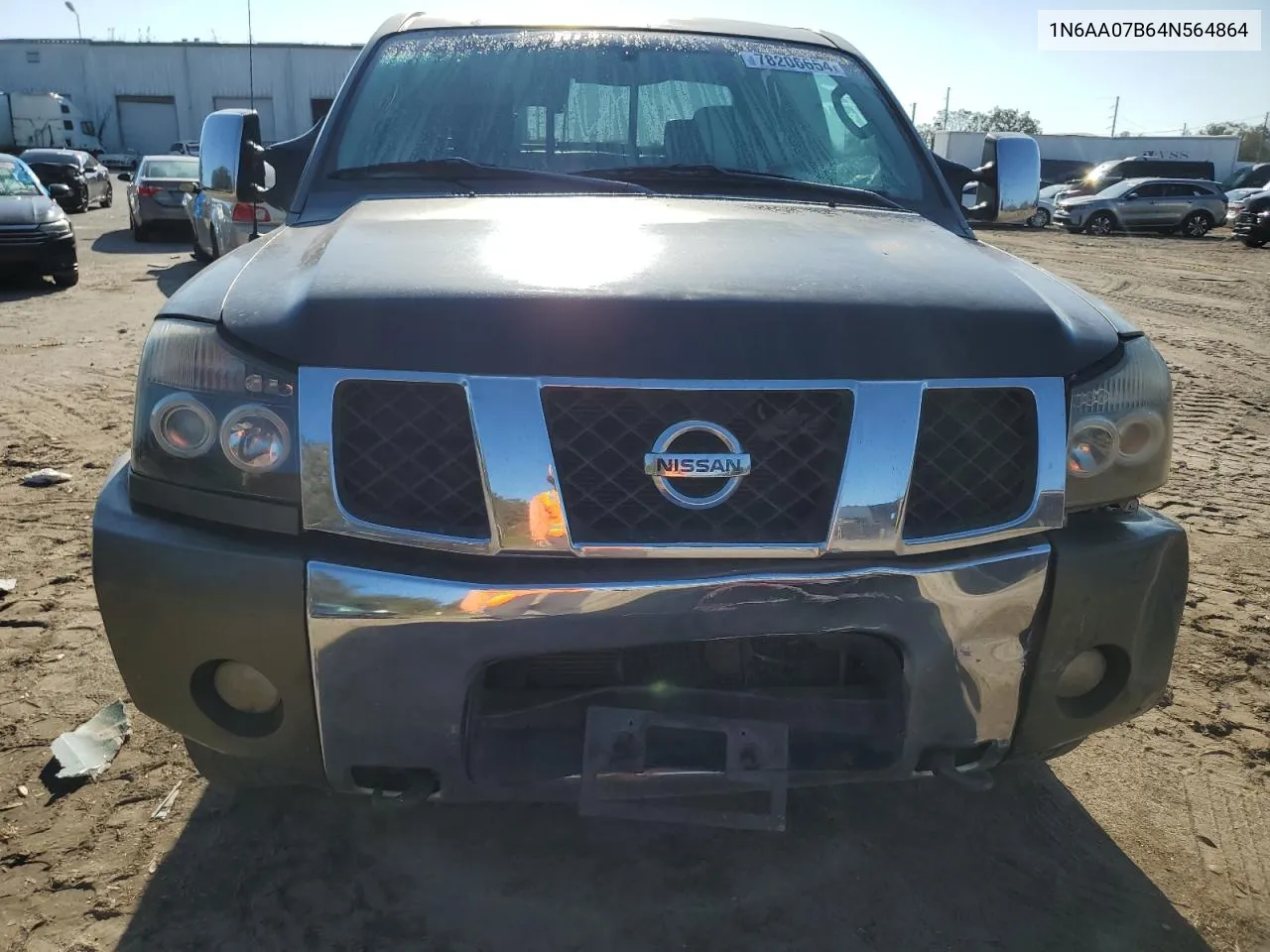 2004 Nissan Titan Xe VIN: 1N6AA07B64N564864 Lot: 78206654