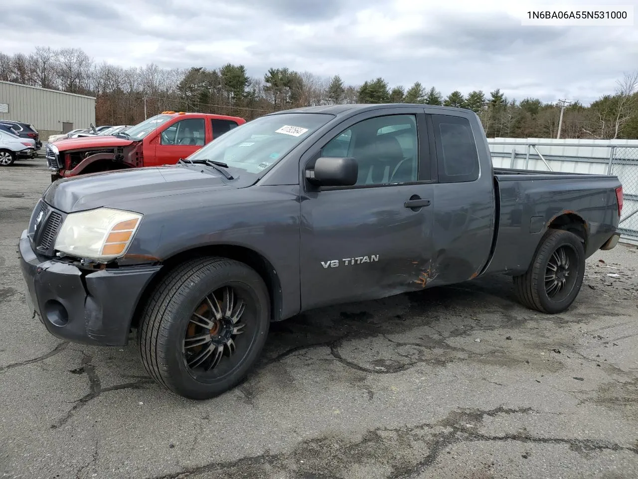 2005 Nissan Titan Xe VIN: 1N6BA06A55N531000 Lot: 41792564