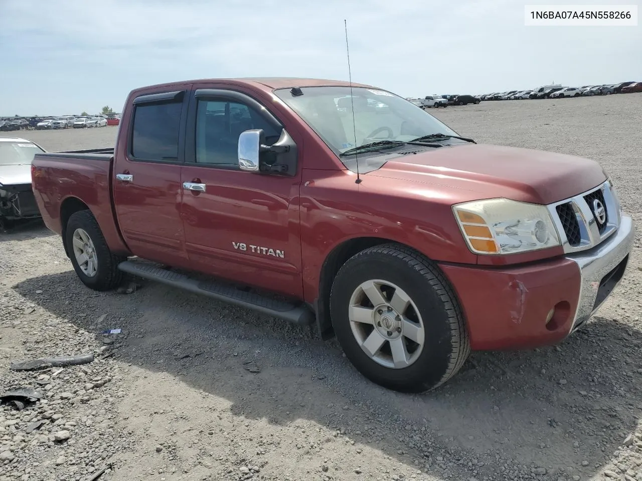 2005 Nissan Titan Xe VIN: 1N6BA07A45N558266 Lot: 51877374