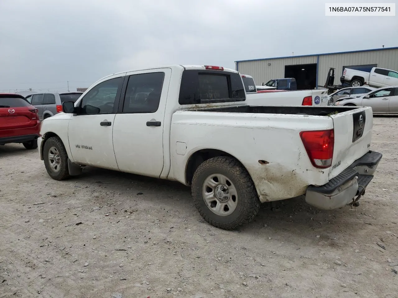 2005 Nissan Titan Xe VIN: 1N6BA07A75N577541 Lot: 57341834