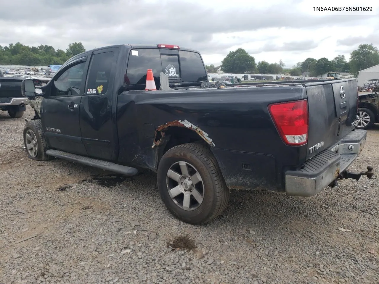 2005 Nissan Titan Xe VIN: 1N6AA06B75N501629 Lot: 65073814