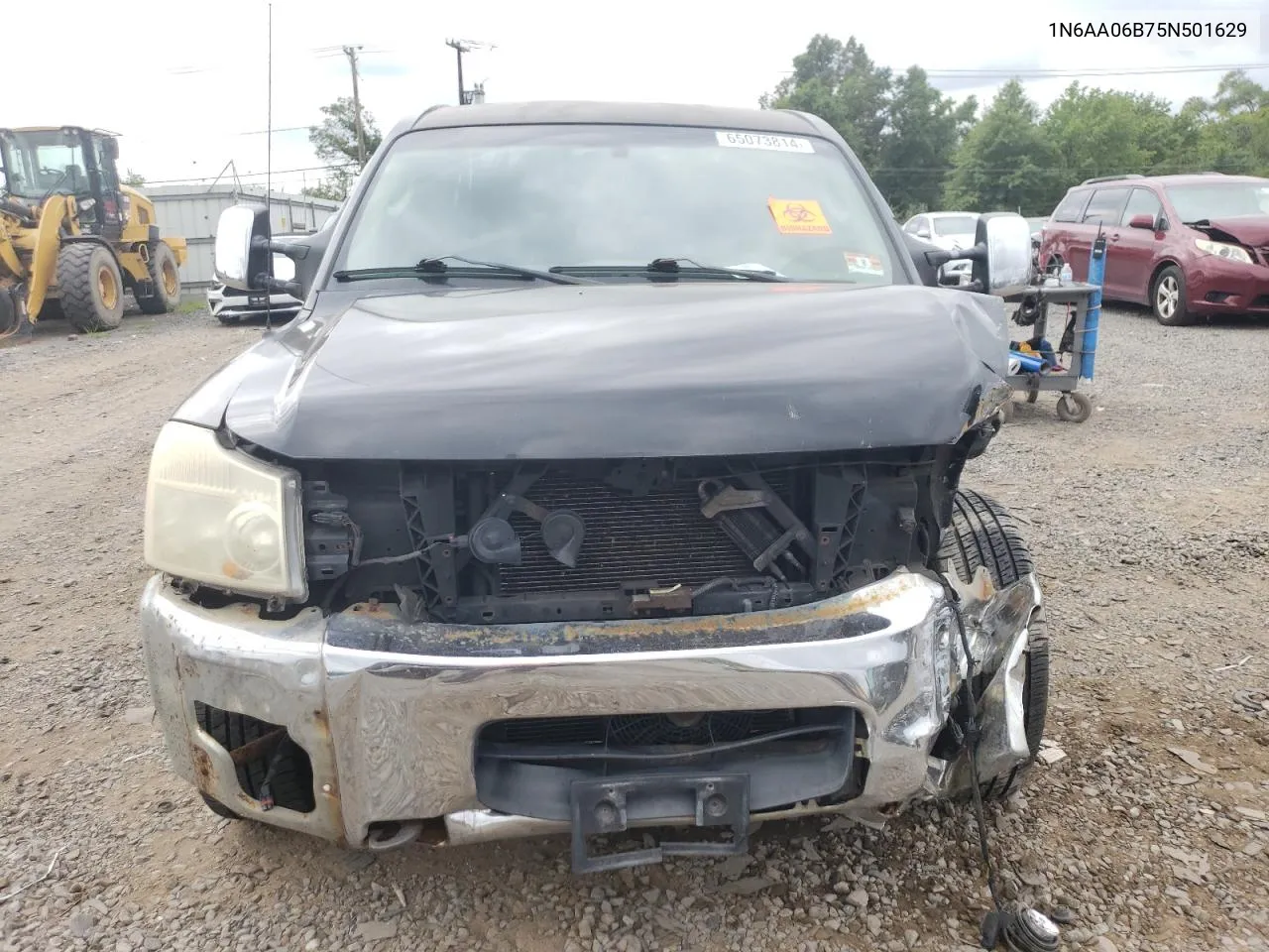 2005 Nissan Titan Xe VIN: 1N6AA06B75N501629 Lot: 65073814