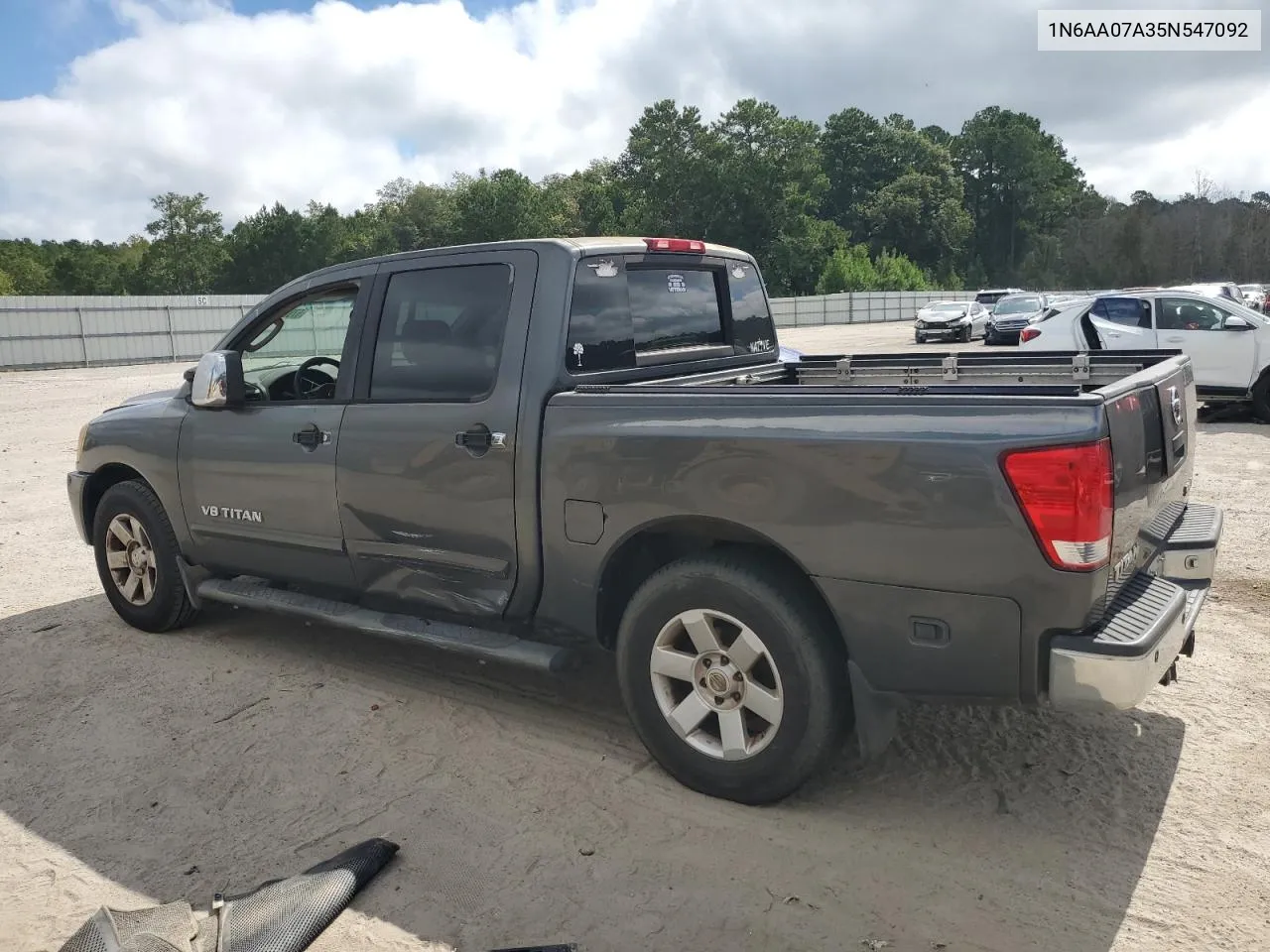 2005 Nissan Titan Xe VIN: 1N6AA07A35N547092 Lot: 67906044