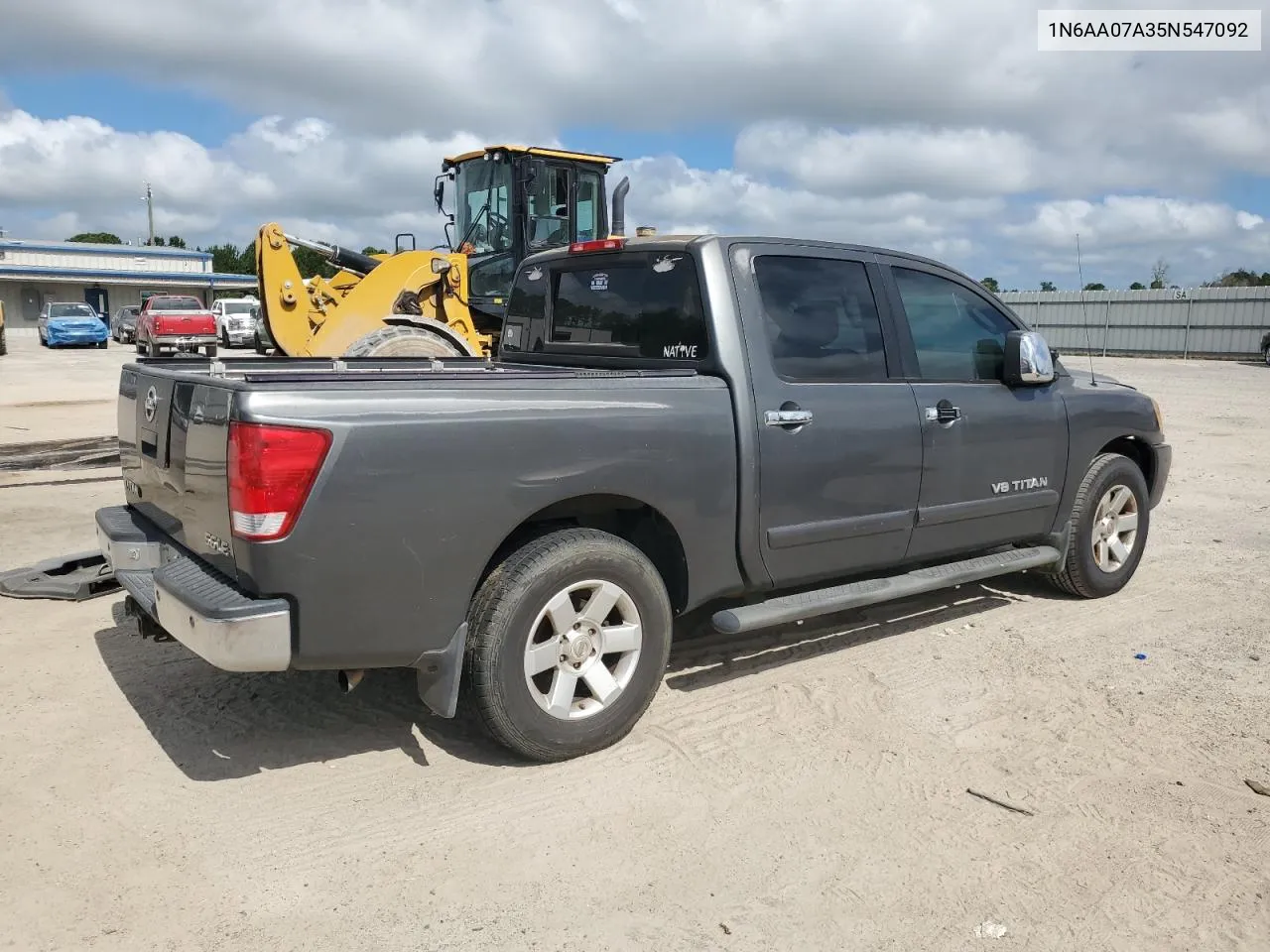 2005 Nissan Titan Xe VIN: 1N6AA07A35N547092 Lot: 67906044