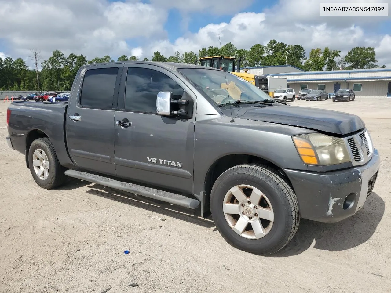 2005 Nissan Titan Xe VIN: 1N6AA07A35N547092 Lot: 67906044