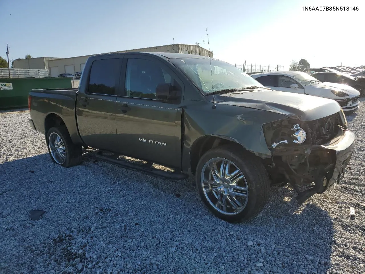 2005 Nissan Titan Xe VIN: 1N6AA07B85N518146 Lot: 68488344