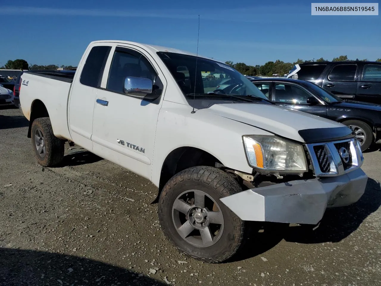 2005 Nissan Titan Xe VIN: 1N6BA06B85N519545 Lot: 68949964