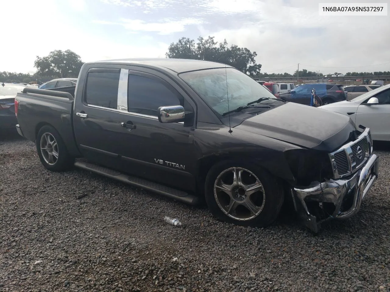 2005 Nissan Titan Xe VIN: 1N6BA07A95N537297 Lot: 70403374