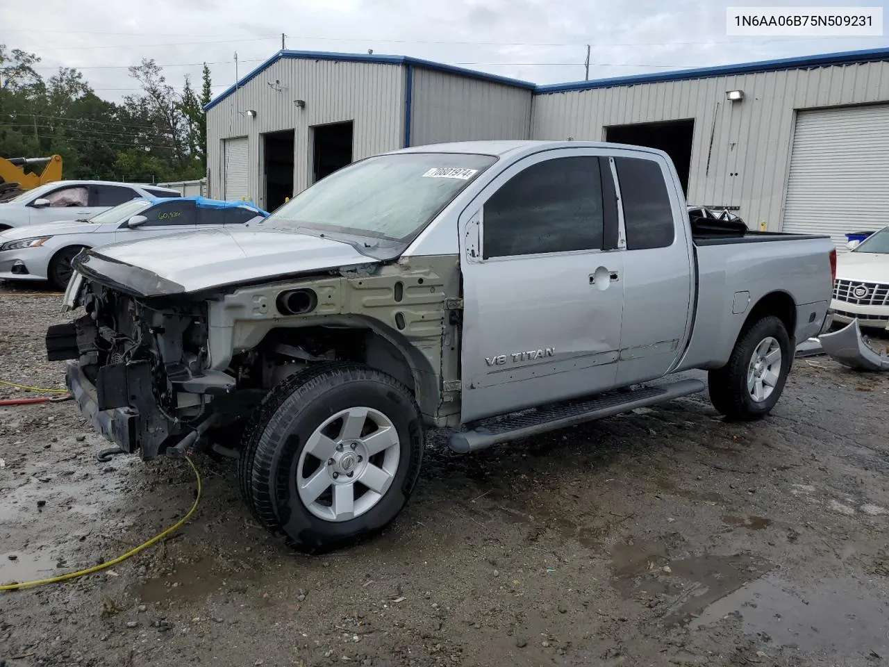 2005 Nissan Titan Xe VIN: 1N6AA06B75N509231 Lot: 70801974