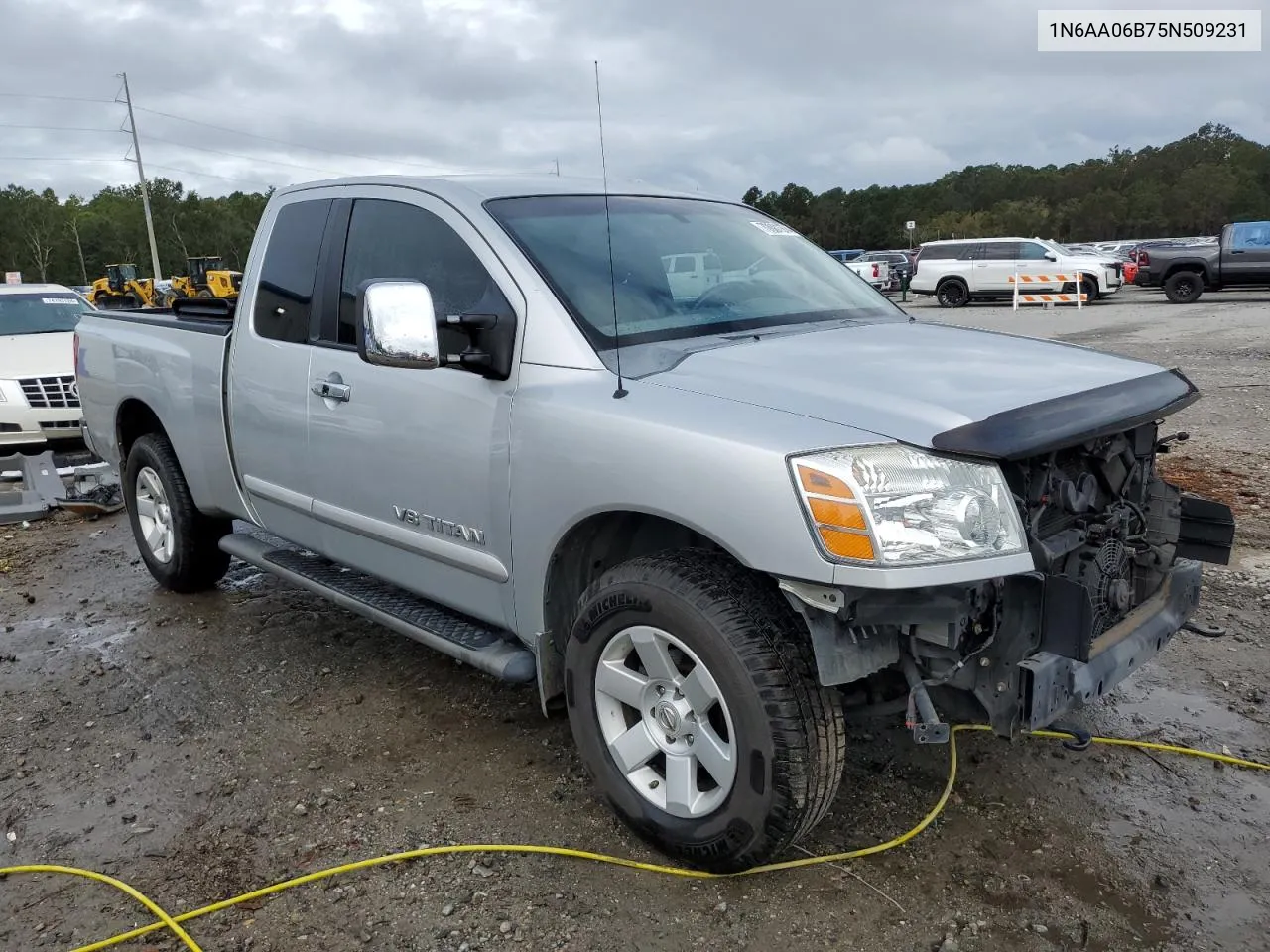 2005 Nissan Titan Xe VIN: 1N6AA06B75N509231 Lot: 70801974