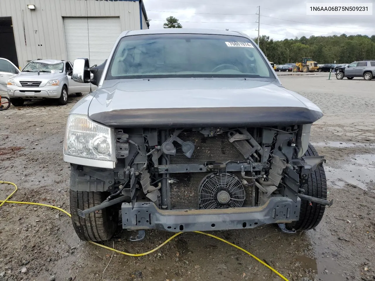 2005 Nissan Titan Xe VIN: 1N6AA06B75N509231 Lot: 70801974