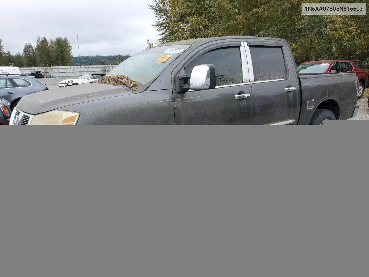 1N6AA07B05N516603 2005 Nissan Titan Xe