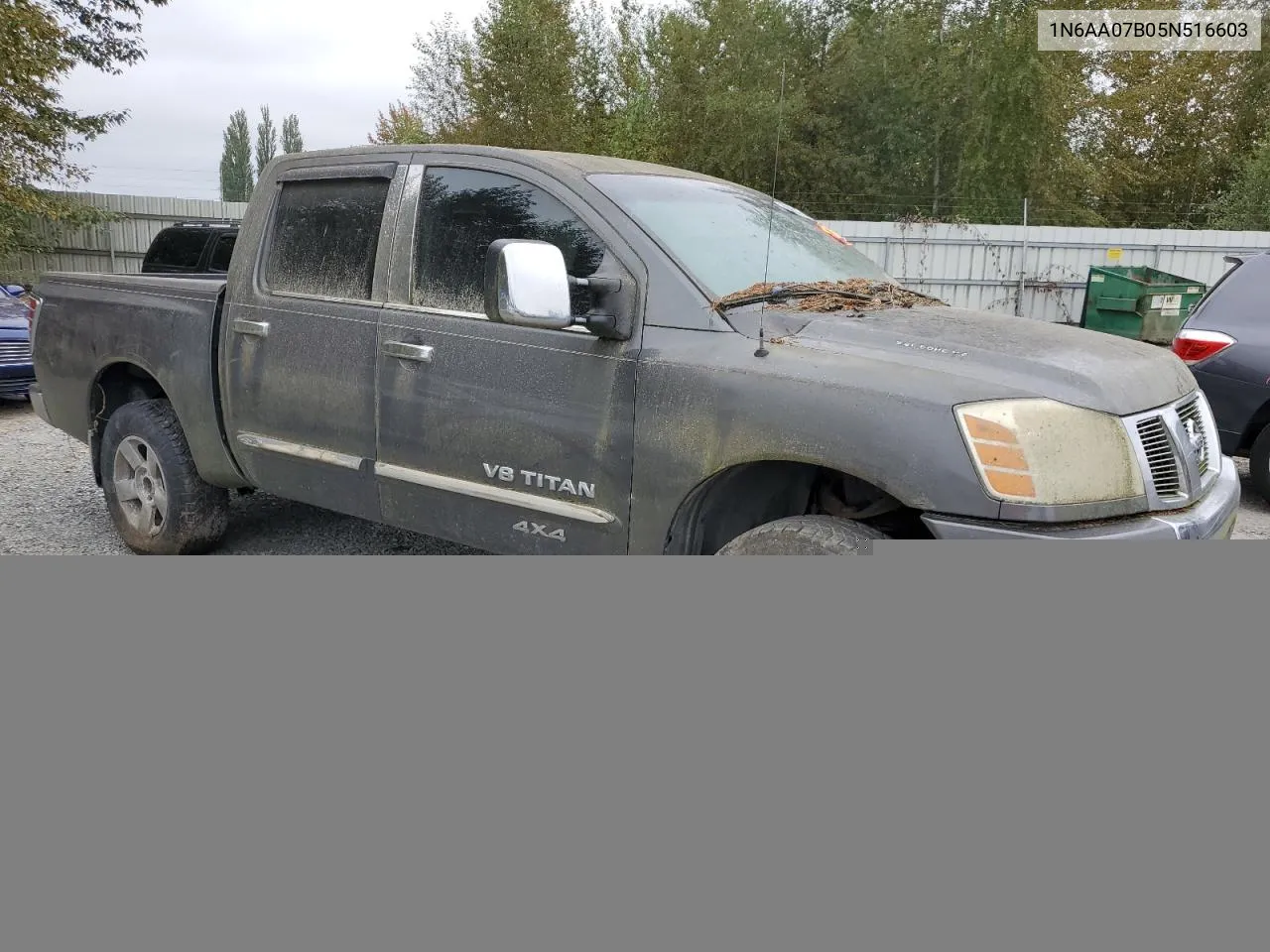 1N6AA07B05N516603 2005 Nissan Titan Xe