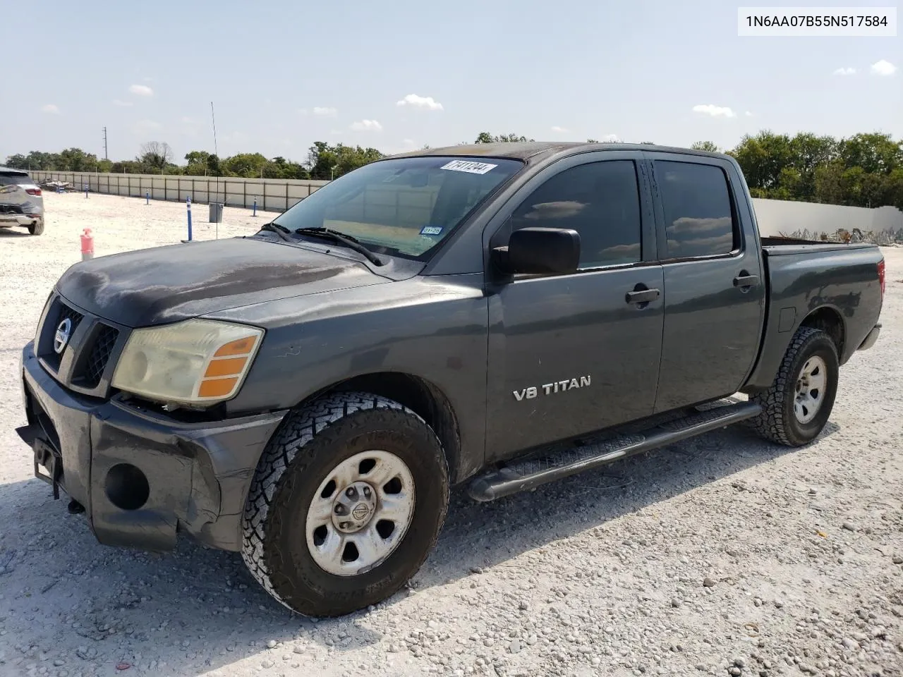 2005 Nissan Titan Xe VIN: 1N6AA07B55N517584 Lot: 71411244