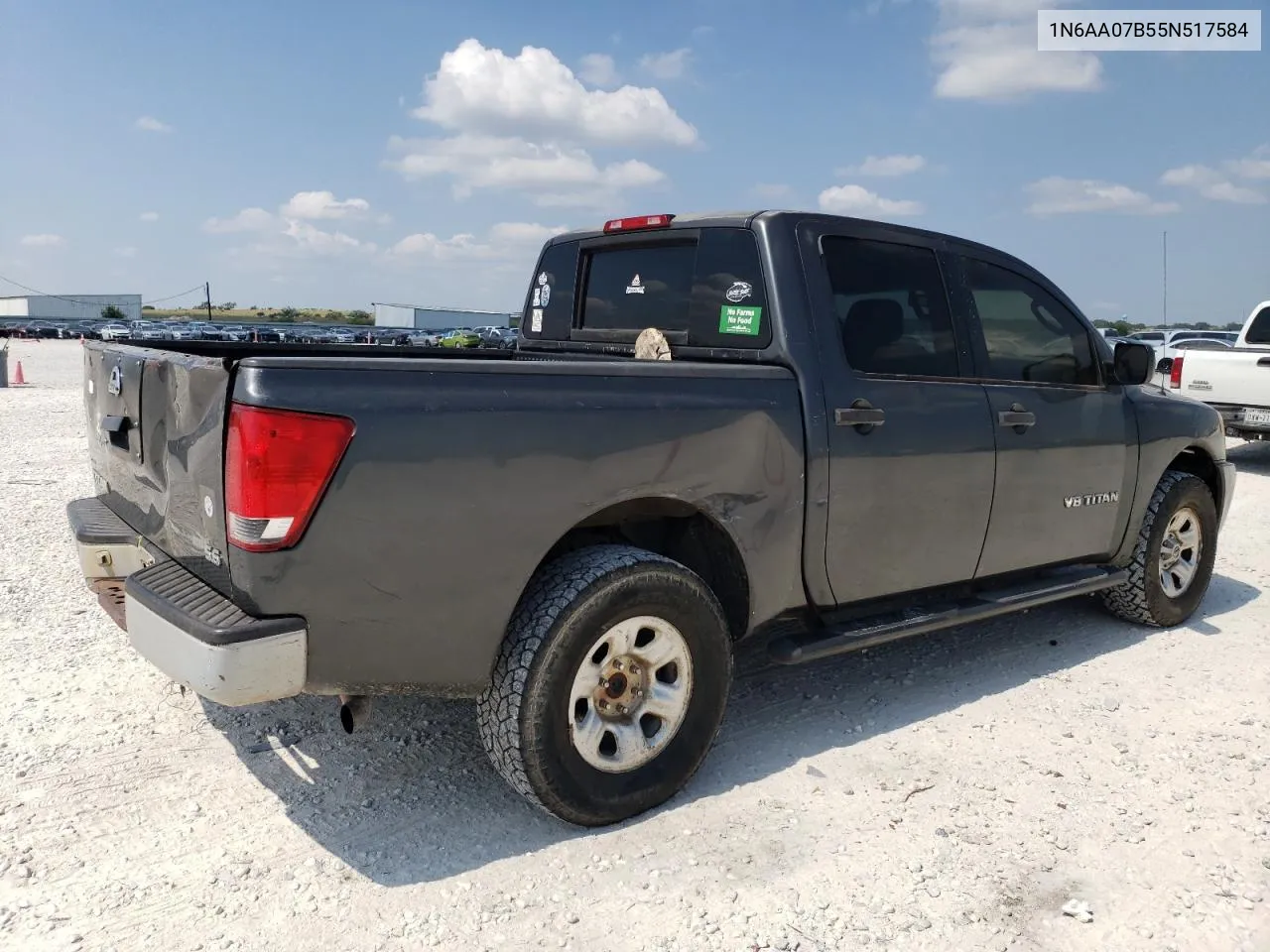 2005 Nissan Titan Xe VIN: 1N6AA07B55N517584 Lot: 71411244