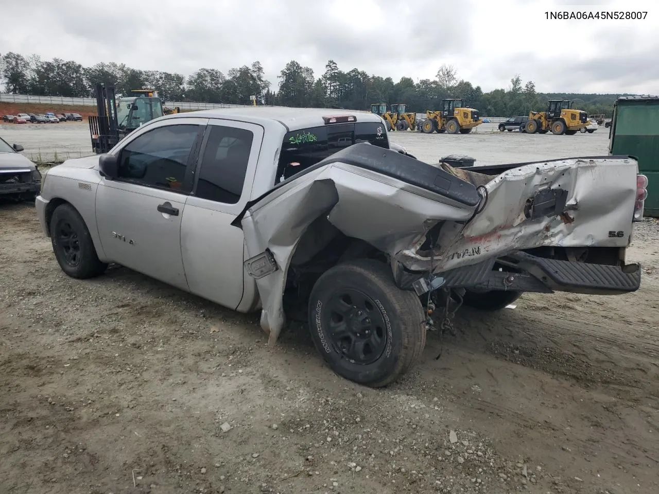 2005 Nissan Titan Xe VIN: 1N6BA06A45N528007 Lot: 71457334