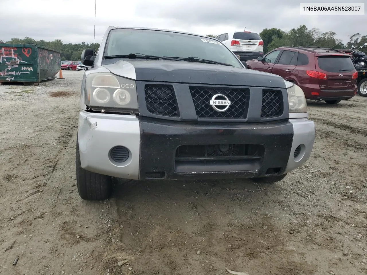 2005 Nissan Titan Xe VIN: 1N6BA06A45N528007 Lot: 71457334