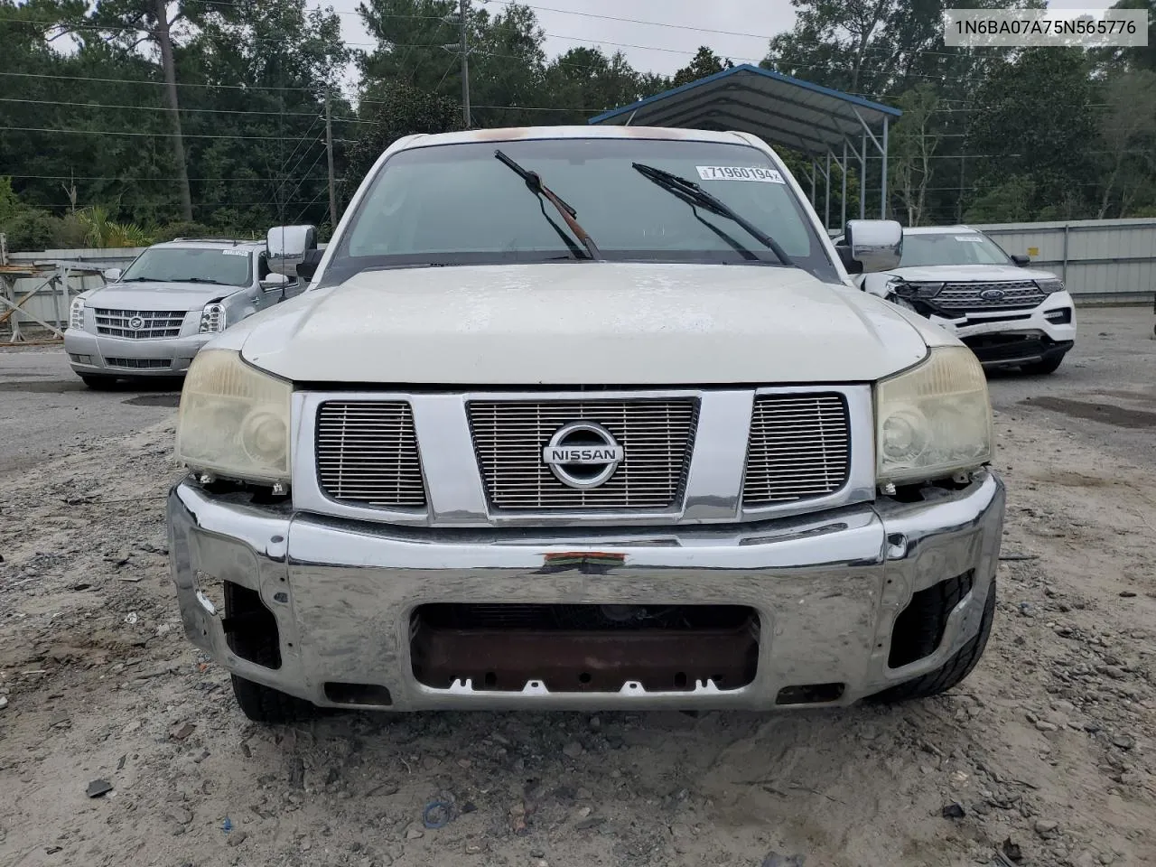 2005 Nissan Titan Xe VIN: 1N6BA07A75N565776 Lot: 71960194