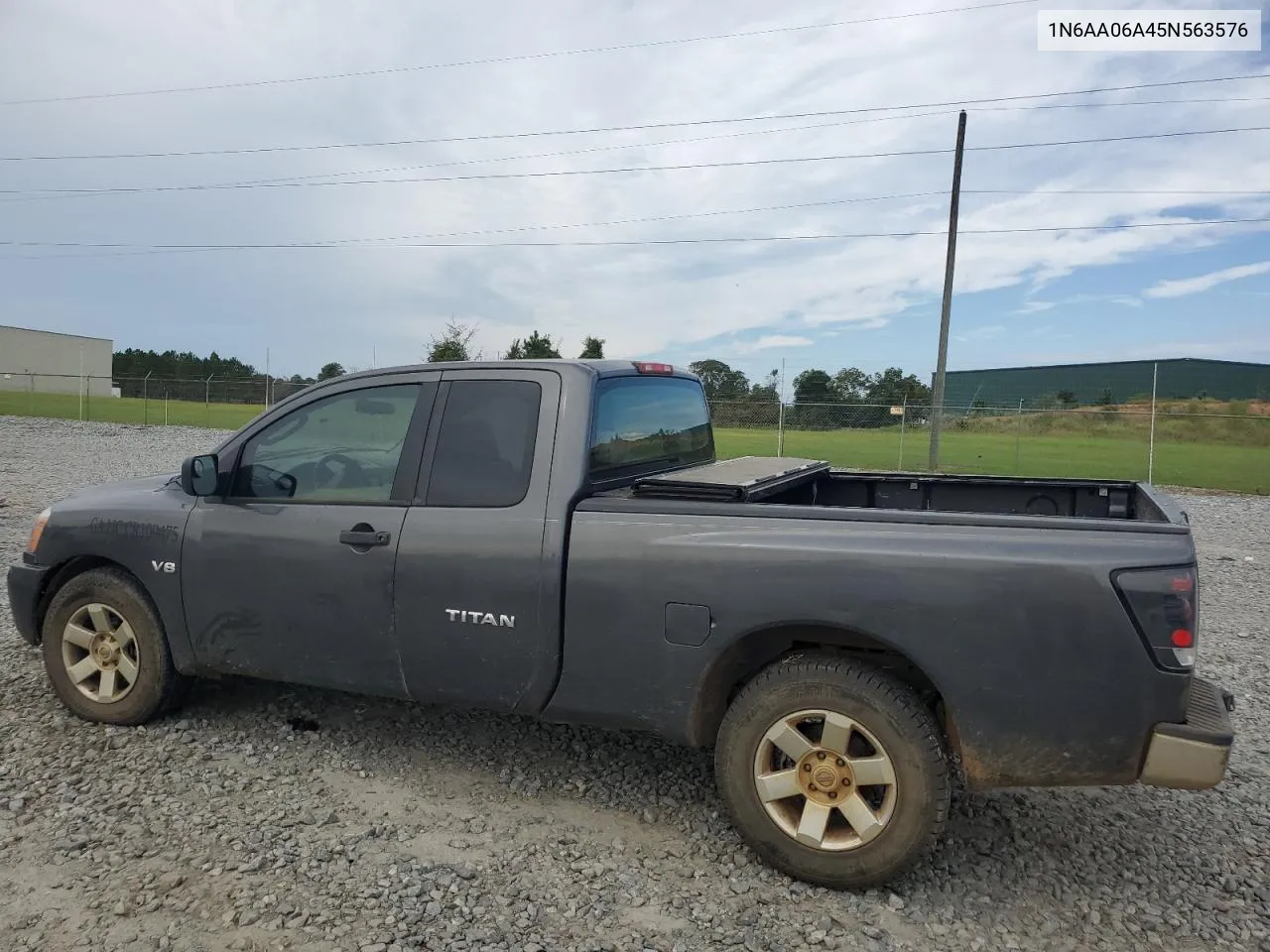 2005 Nissan Titan Xe VIN: 1N6AA06A45N563576 Lot: 72881714