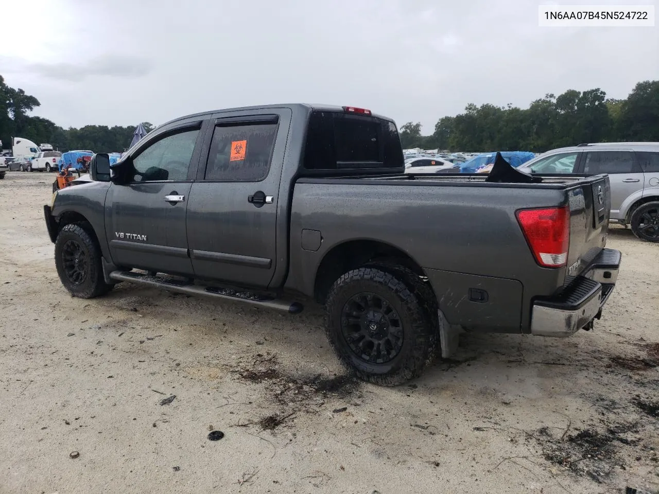 2005 Nissan Titan Xe VIN: 1N6AA07B45N524722 Lot: 73218824