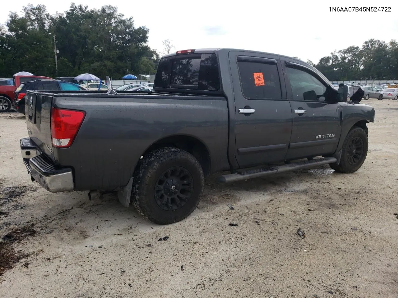 2005 Nissan Titan Xe VIN: 1N6AA07B45N524722 Lot: 73218824