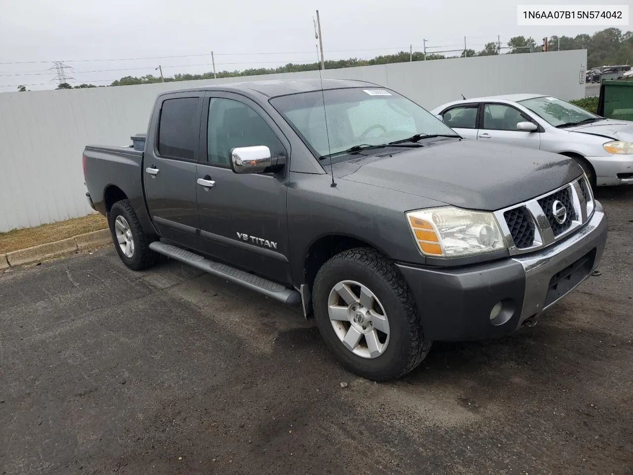 1N6AA07B15N574042 2005 Nissan Titan Xe