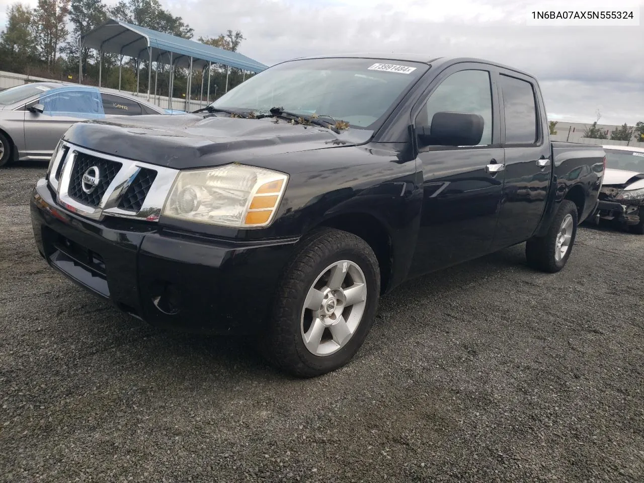 2005 Nissan Titan Xe VIN: 1N6BA07AX5N555324 Lot: 73991484