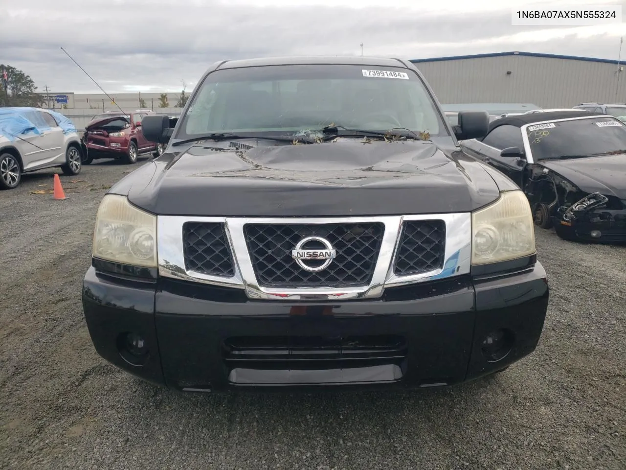 2005 Nissan Titan Xe VIN: 1N6BA07AX5N555324 Lot: 73991484