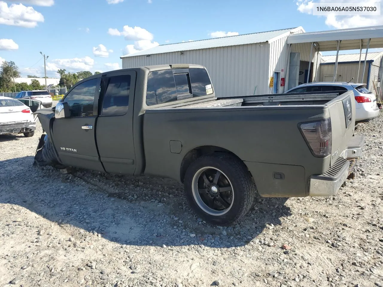 2005 Nissan Titan Xe VIN: 1N6BA06A05N537030 Lot: 74201214