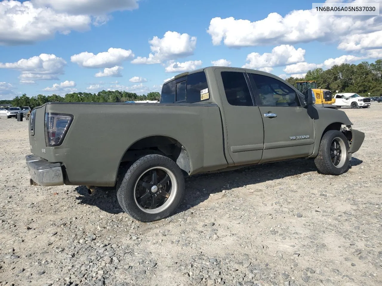 2005 Nissan Titan Xe VIN: 1N6BA06A05N537030 Lot: 74201214