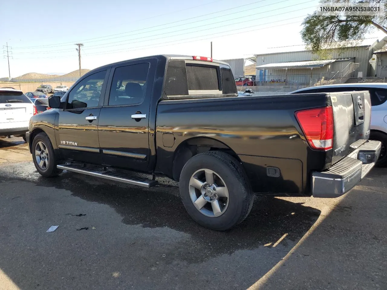 2005 Nissan Titan Xe VIN: 1N6BA07A95N538031 Lot: 74231634