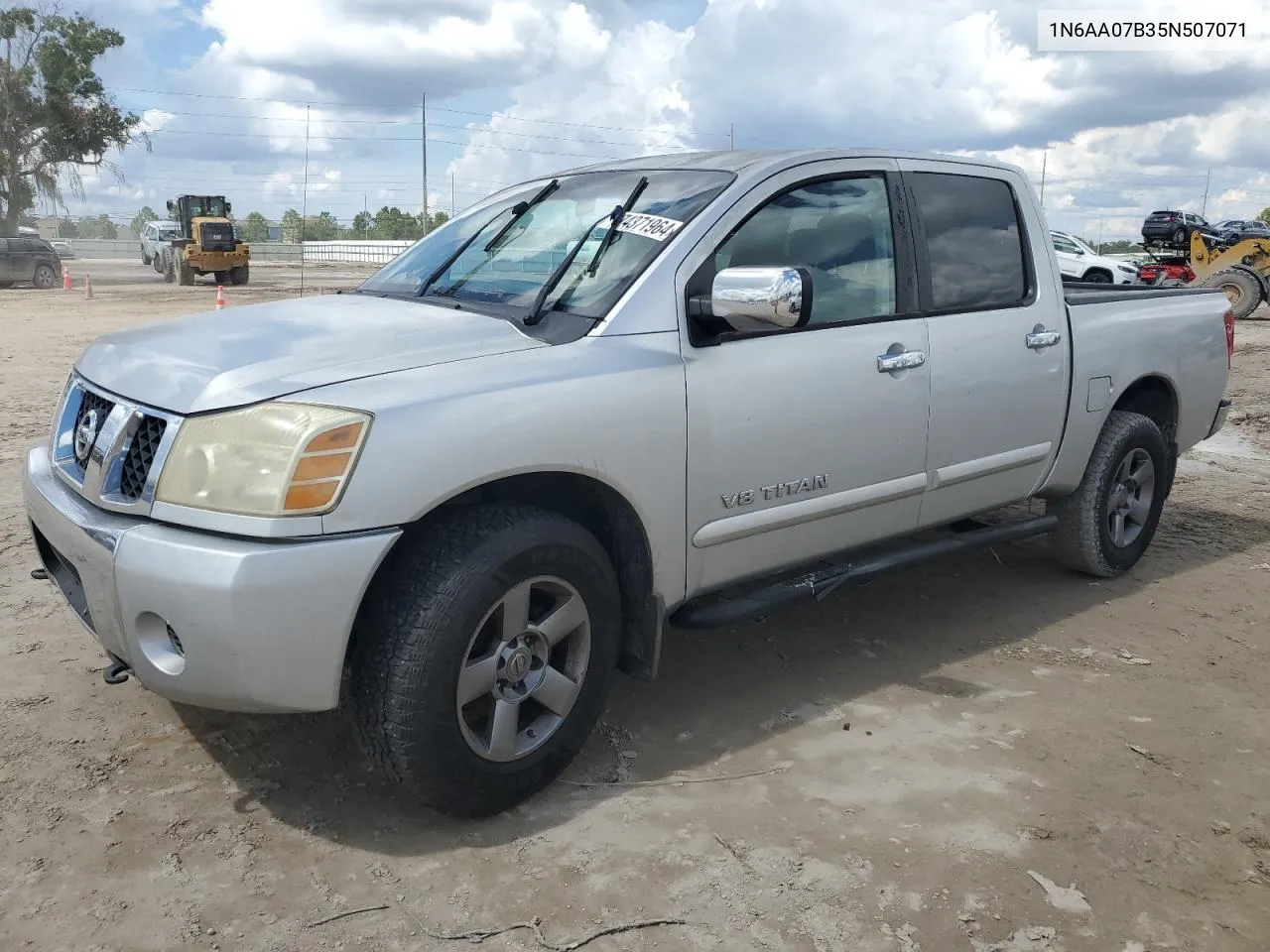 2005 Nissan Titan Xe VIN: 1N6AA07B35N507071 Lot: 74371964