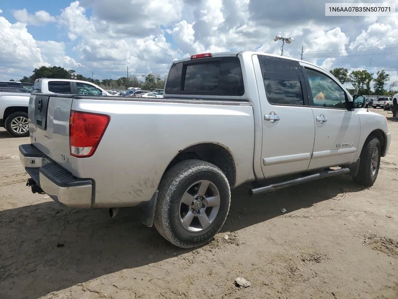 2005 Nissan Titan Xe VIN: 1N6AA07B35N507071 Lot: 74371964