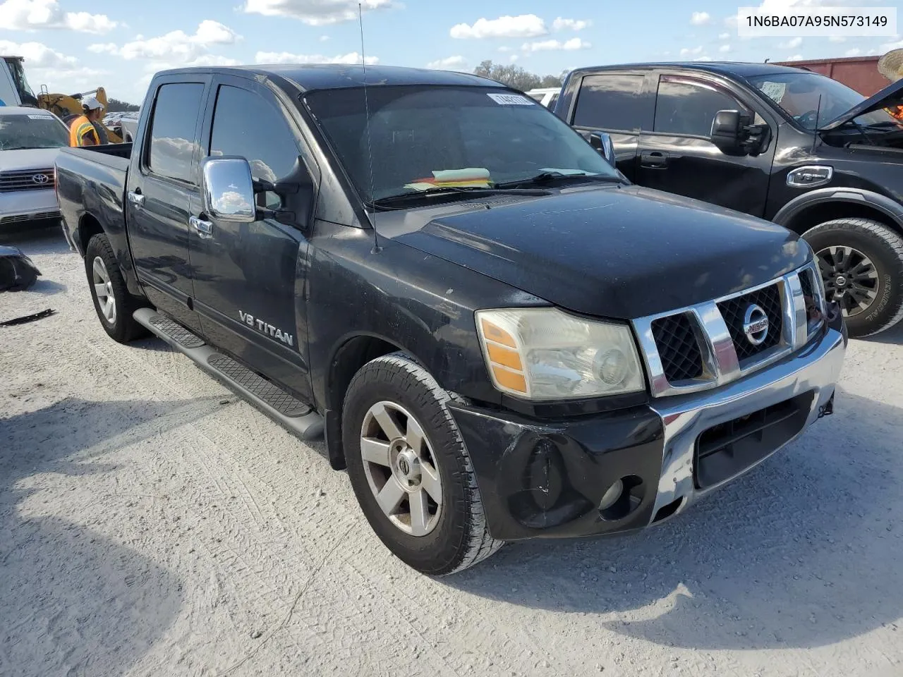 2005 Nissan Titan Xe VIN: 1N6BA07A95N573149 Lot: 74421774